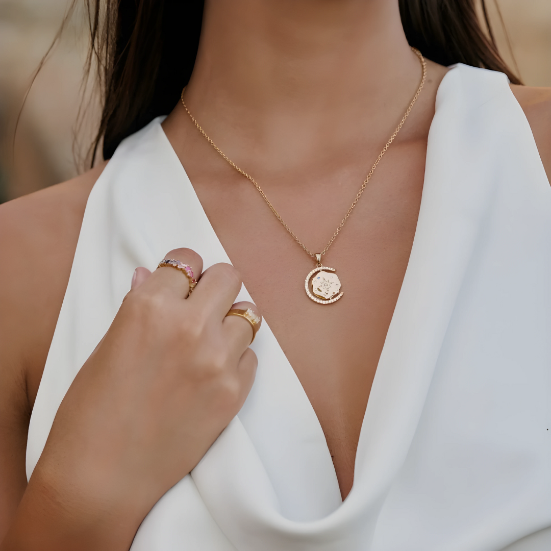 Náhrdelník Můj Slunce, Luna a Hvězdy