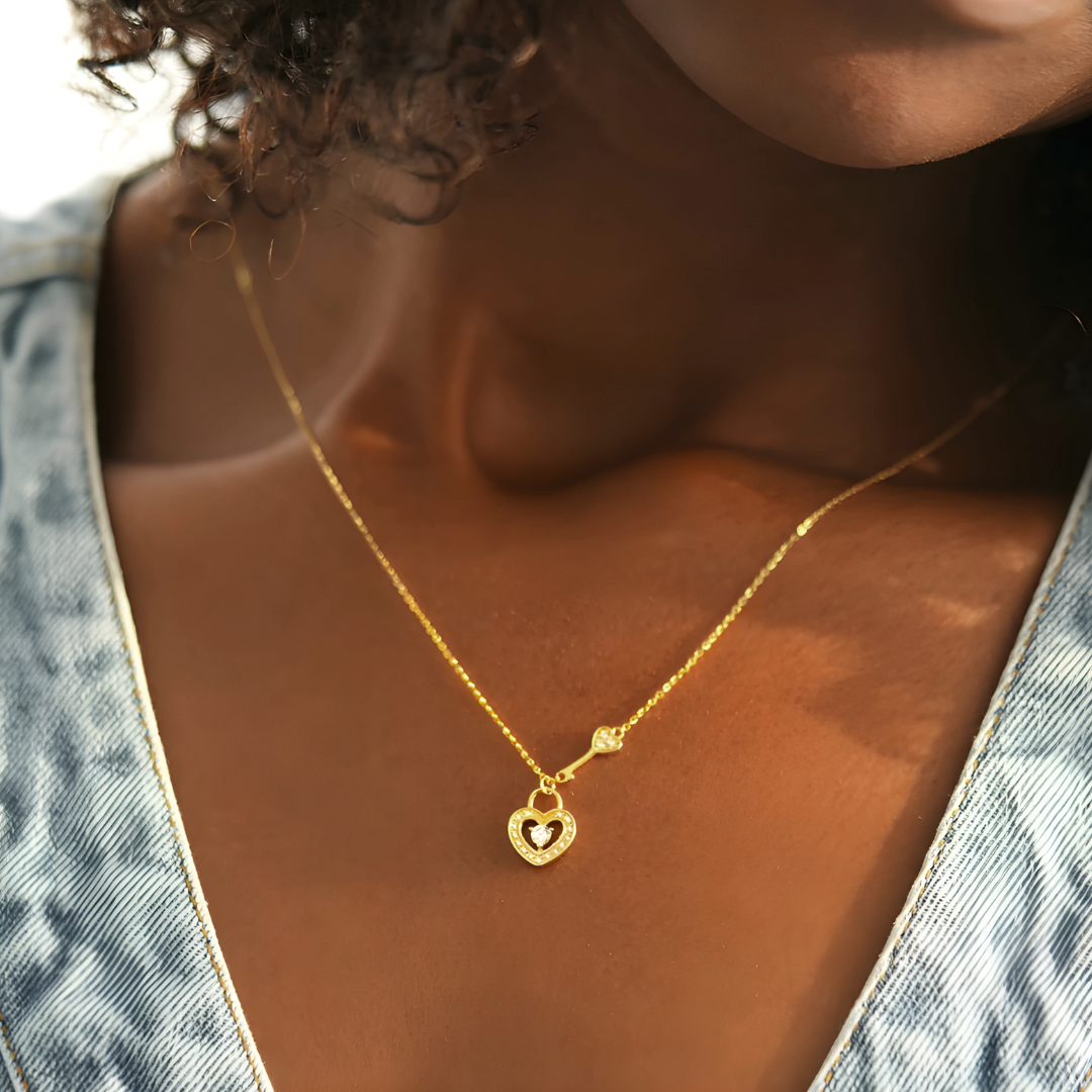 Náhrdelník Klíč mého srdce