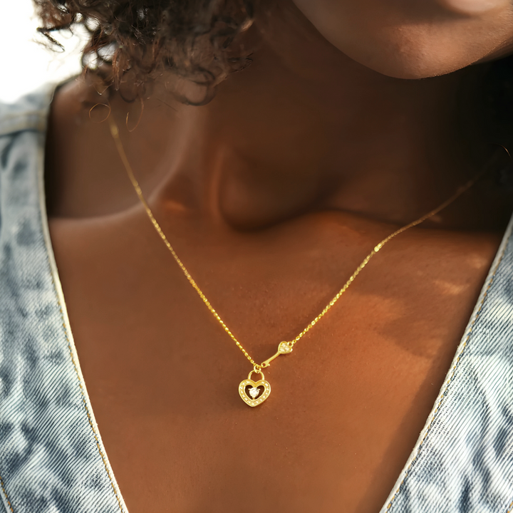 Náhrdelník Klíč mého srdce