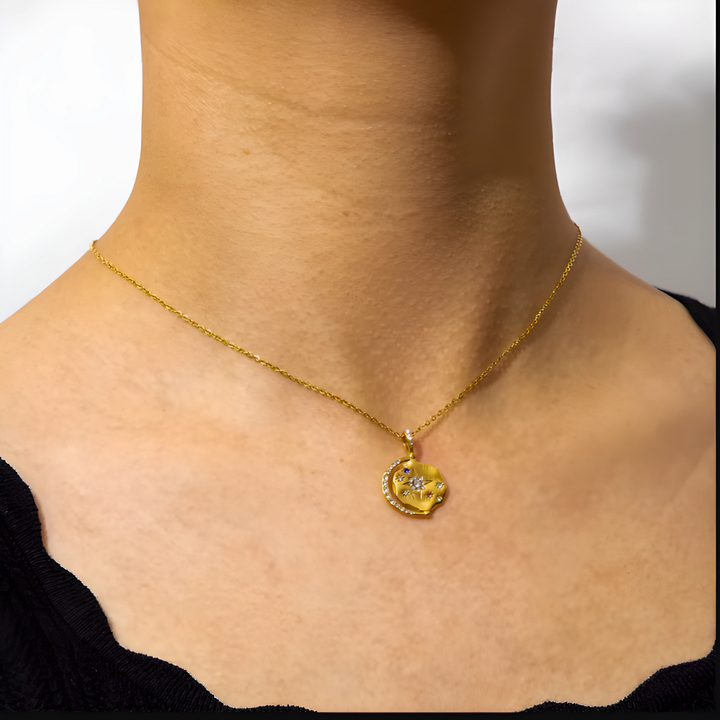 Náhrdelník Můj Slunce, Luna a Hvězdy