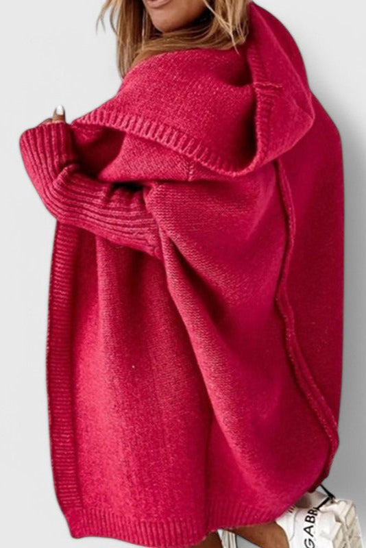 Lovisa | Velký pletený svetr s kapucí
