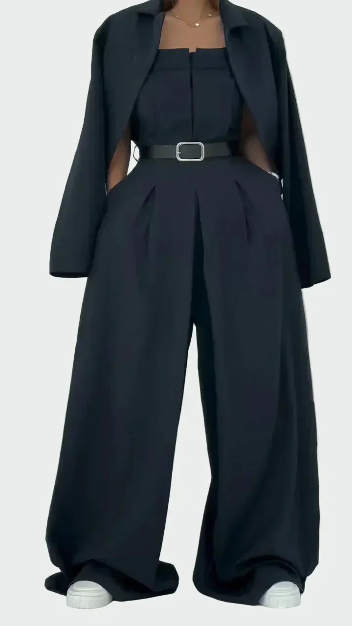 Elegantní a Moderní Bustiér a Sako Set