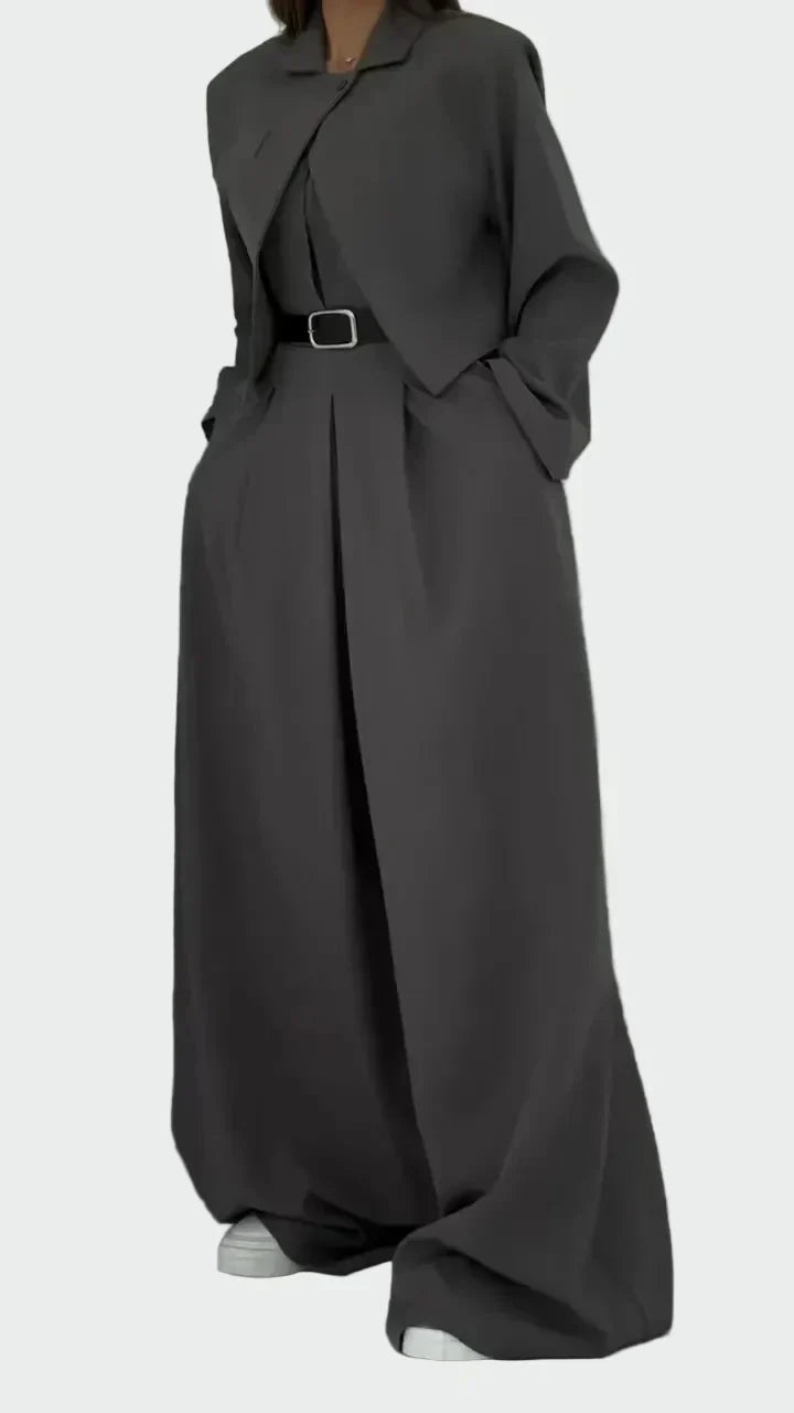 Elegantní a Moderní Bustiér a Sako Set