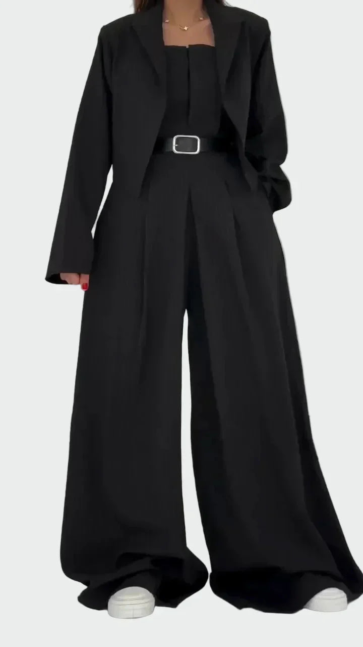 Elegantní a Moderní Bustiér a Sako Set