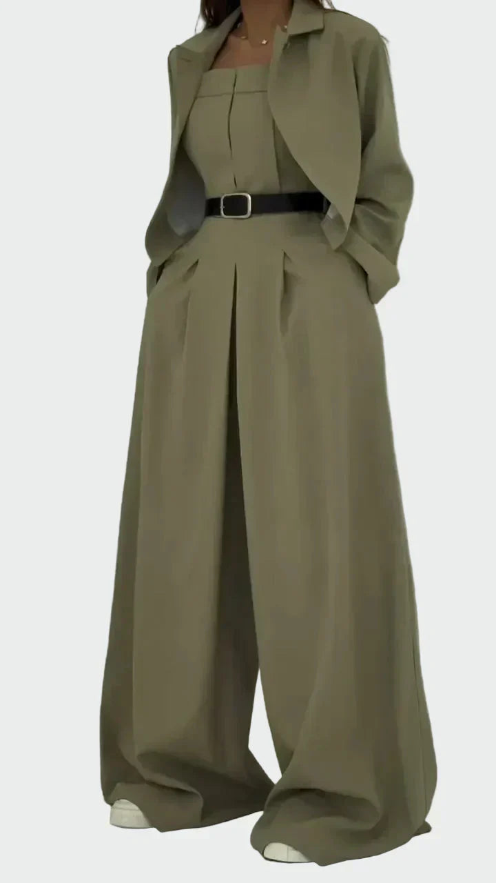 Elegantní a Moderní Bustiér a Sako Set