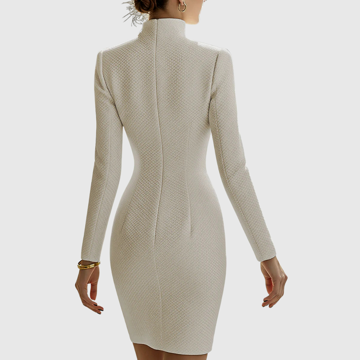 Harriet | Mini šaty z kůže ve tvaru přesýpacích hodin