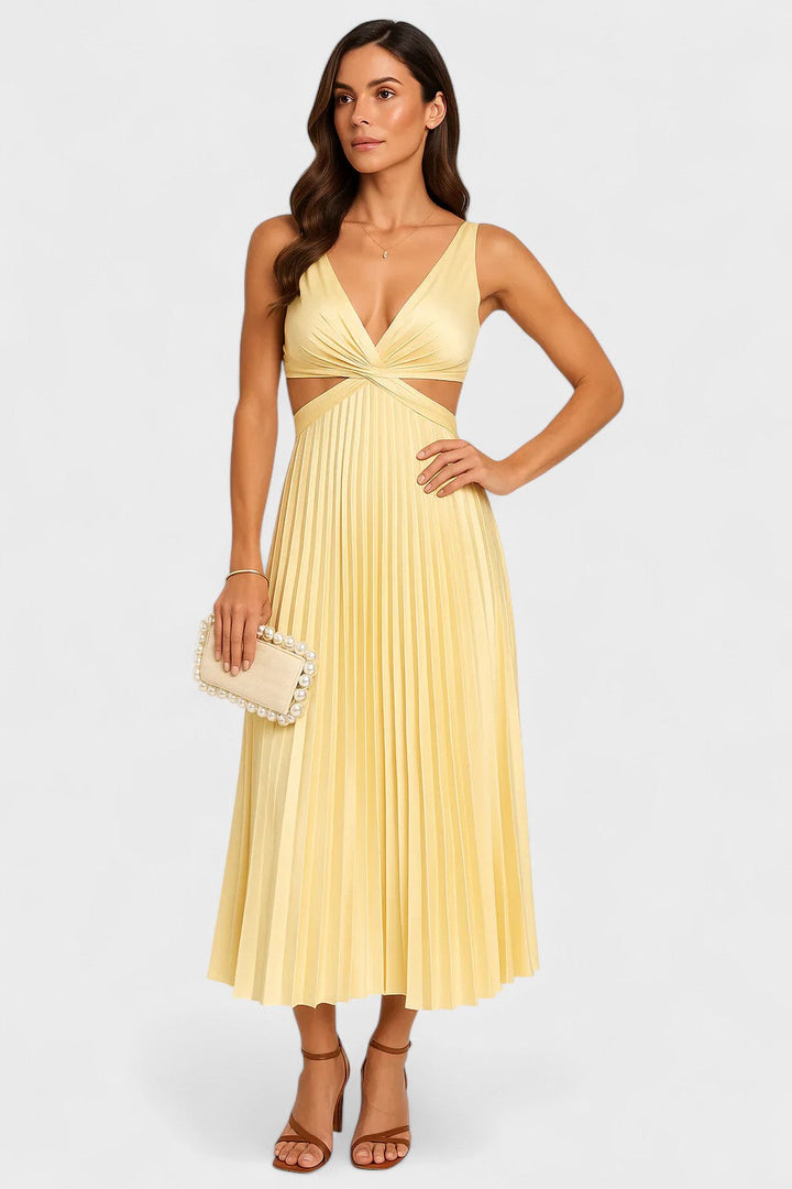 Camilla | Midi šaty bez rukávů