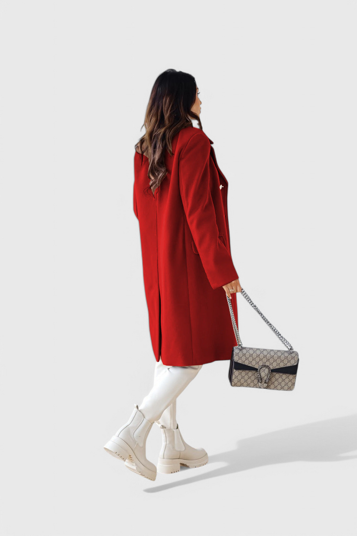 Isabel - Vlněný Klasický Kabát