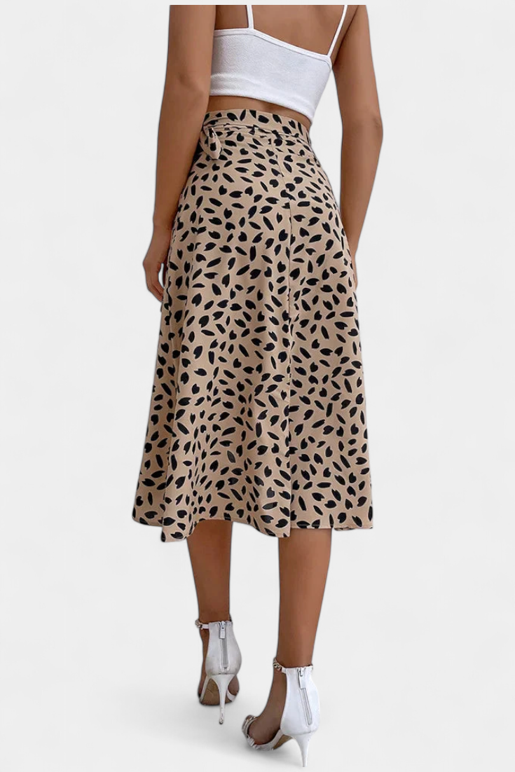 Cami | Boho styl obtočené sukně s asymetrickým vzorem