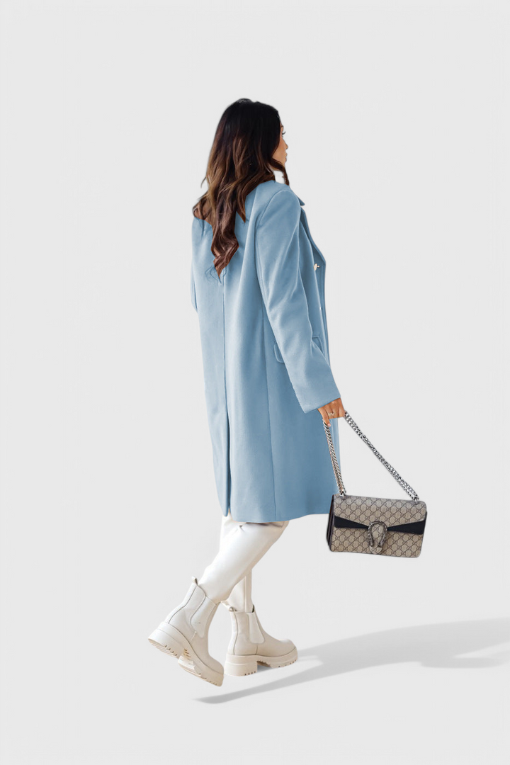 Isabel - Vlněný Klasický Kabát