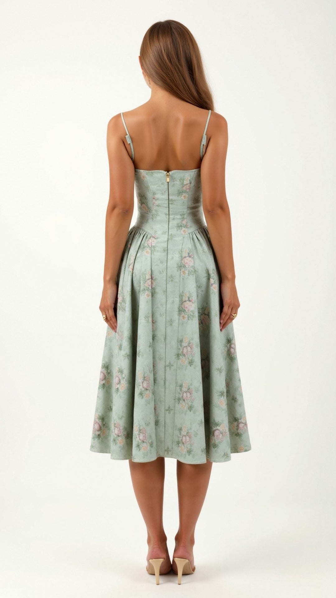 Odette Elegancia | Midi šaty se strukturovaným korzetem