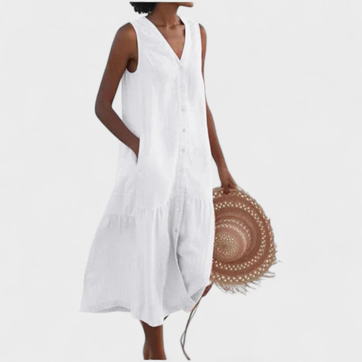 Celeste | Šaty s výstřihem do V