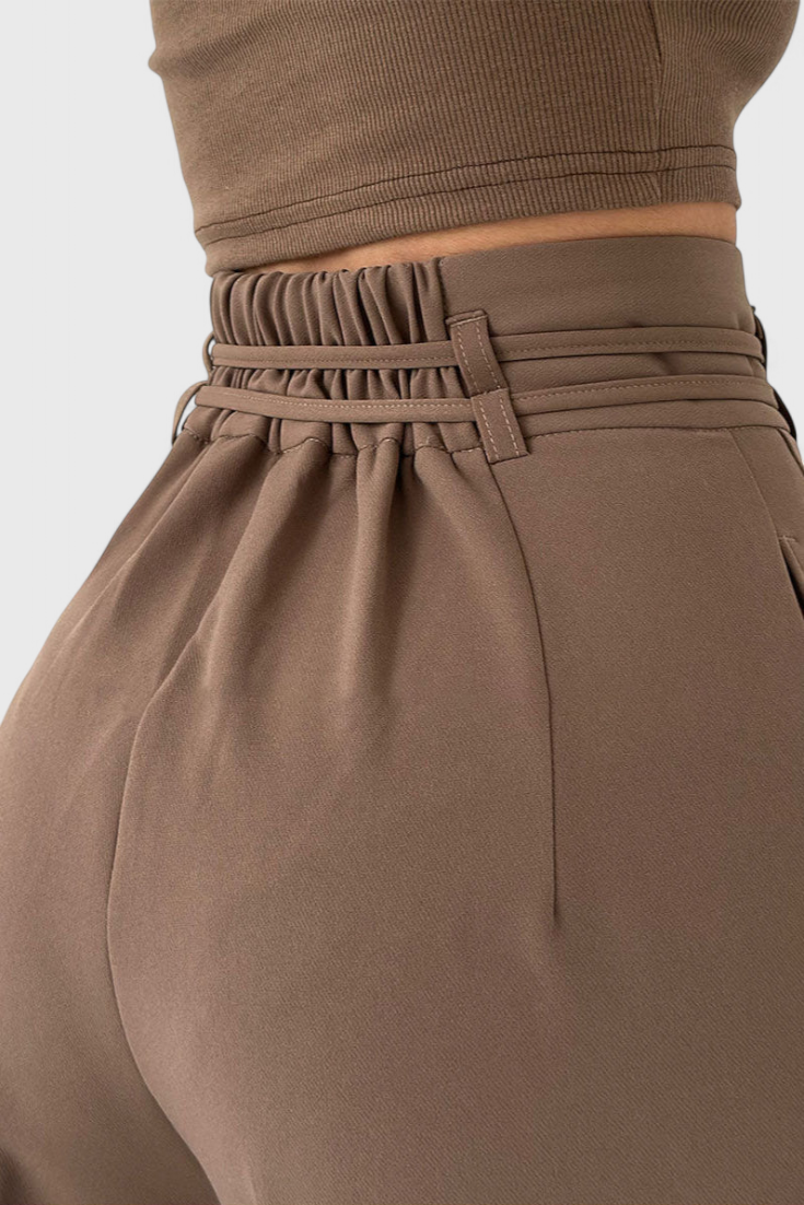 Sophie | Široké kalhoty s tkaničkami