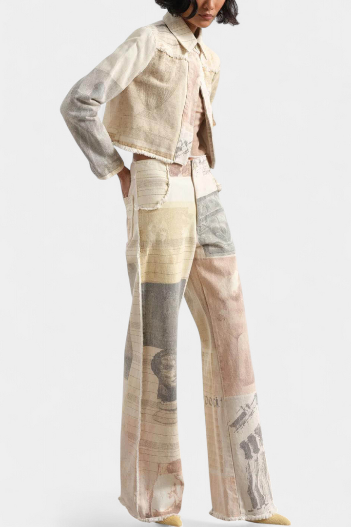 Paula | Plátěné Kalhoty