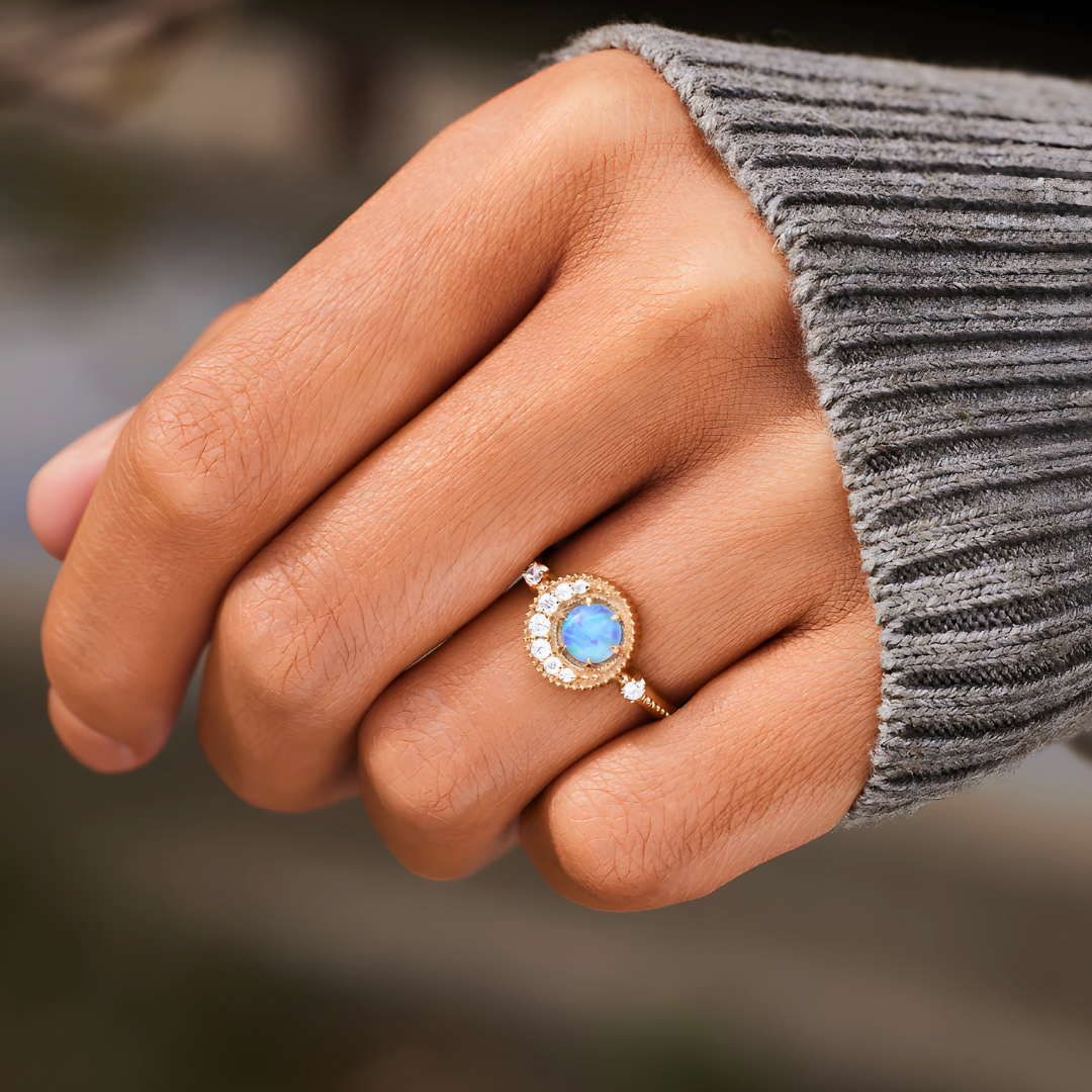 Prsten Měsíční Kamen