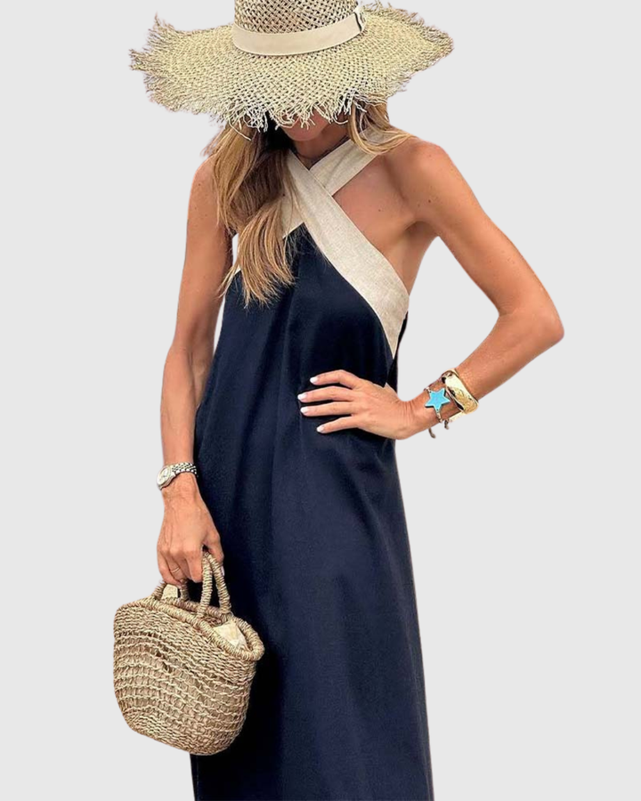 Orella | Šaty s křížovým výstřihem