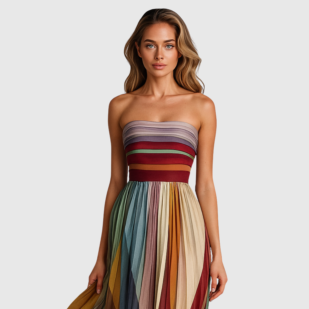 Isola | Elegantní dlouhé šaty s rafinovanými detaily