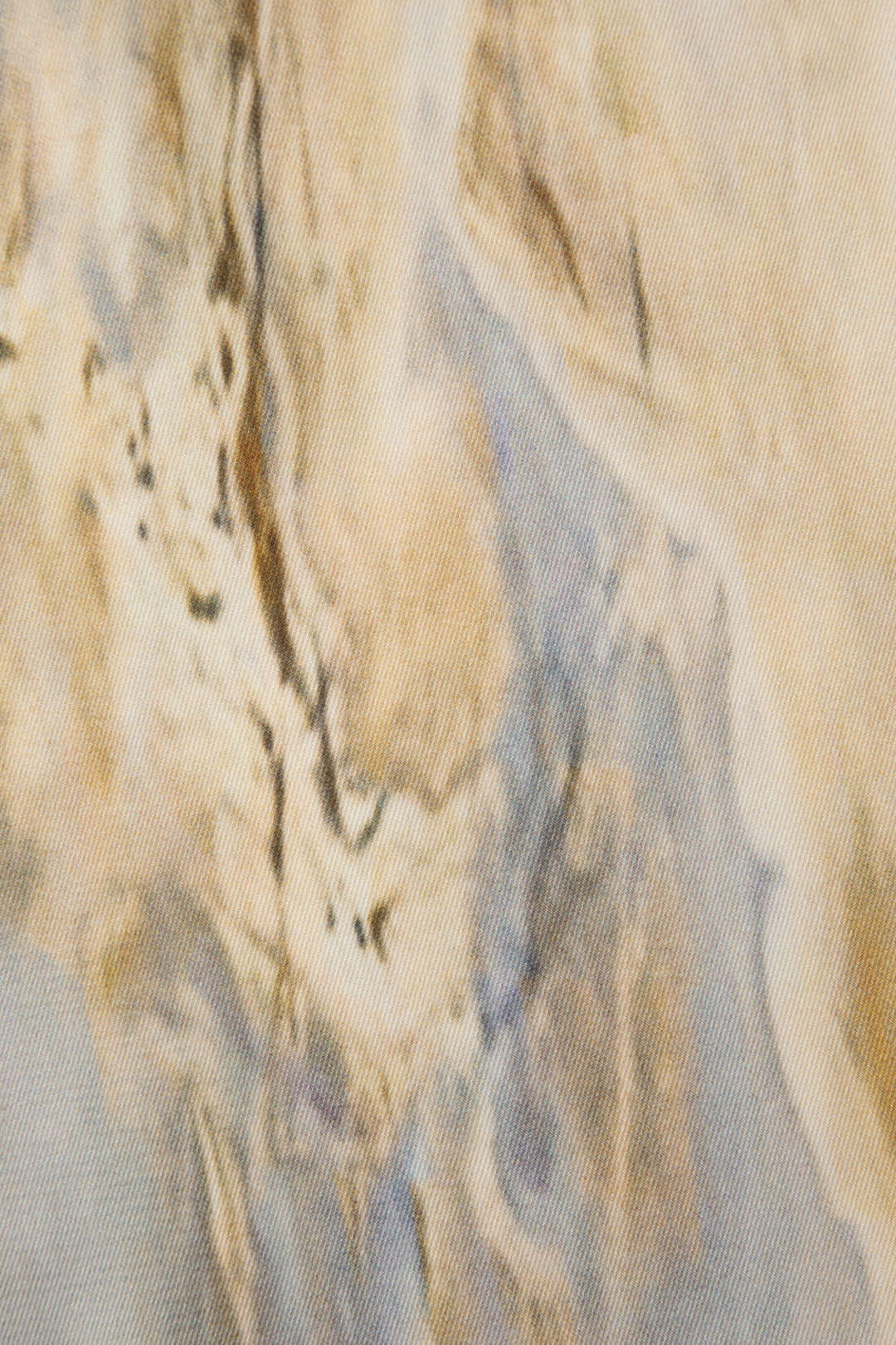 Inna | Kalhoty s vysokým pasem a mramorovým vzorem