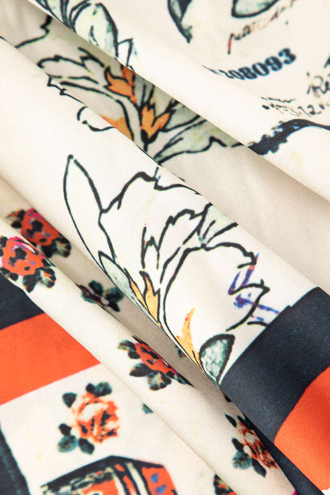 Arce | Kalhoty s Vysokým Pasem a Květinovým Vzorem