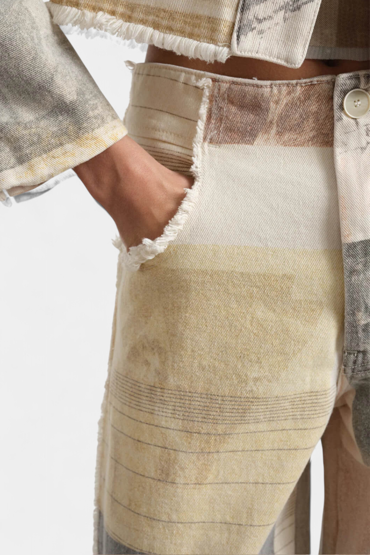 Paula | Plátěné Kalhoty