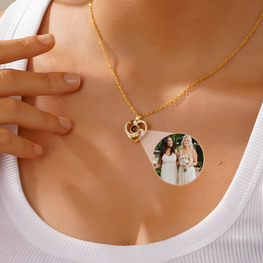 Náhrdelník Srdce Vzpomínek