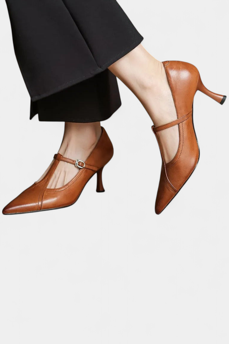 Sofia - Elegantní T-Bar podpatky