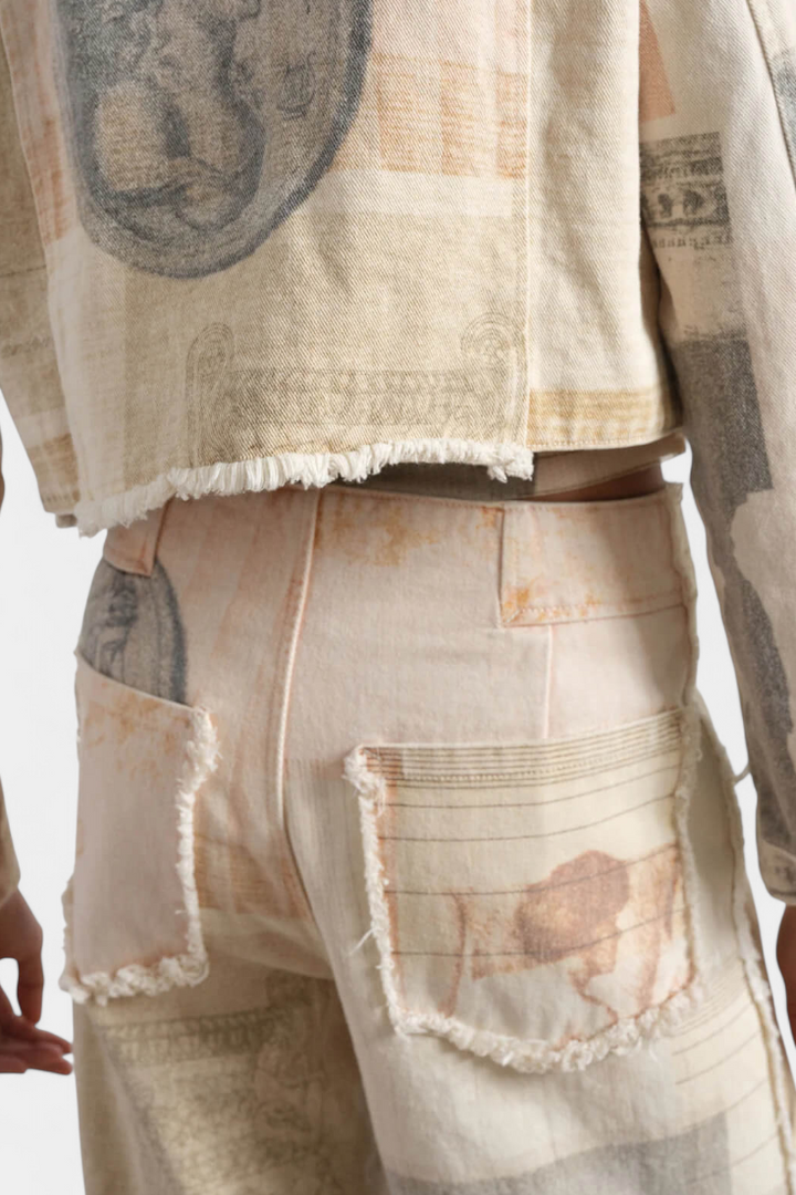 Paula | Plátěné Kalhoty