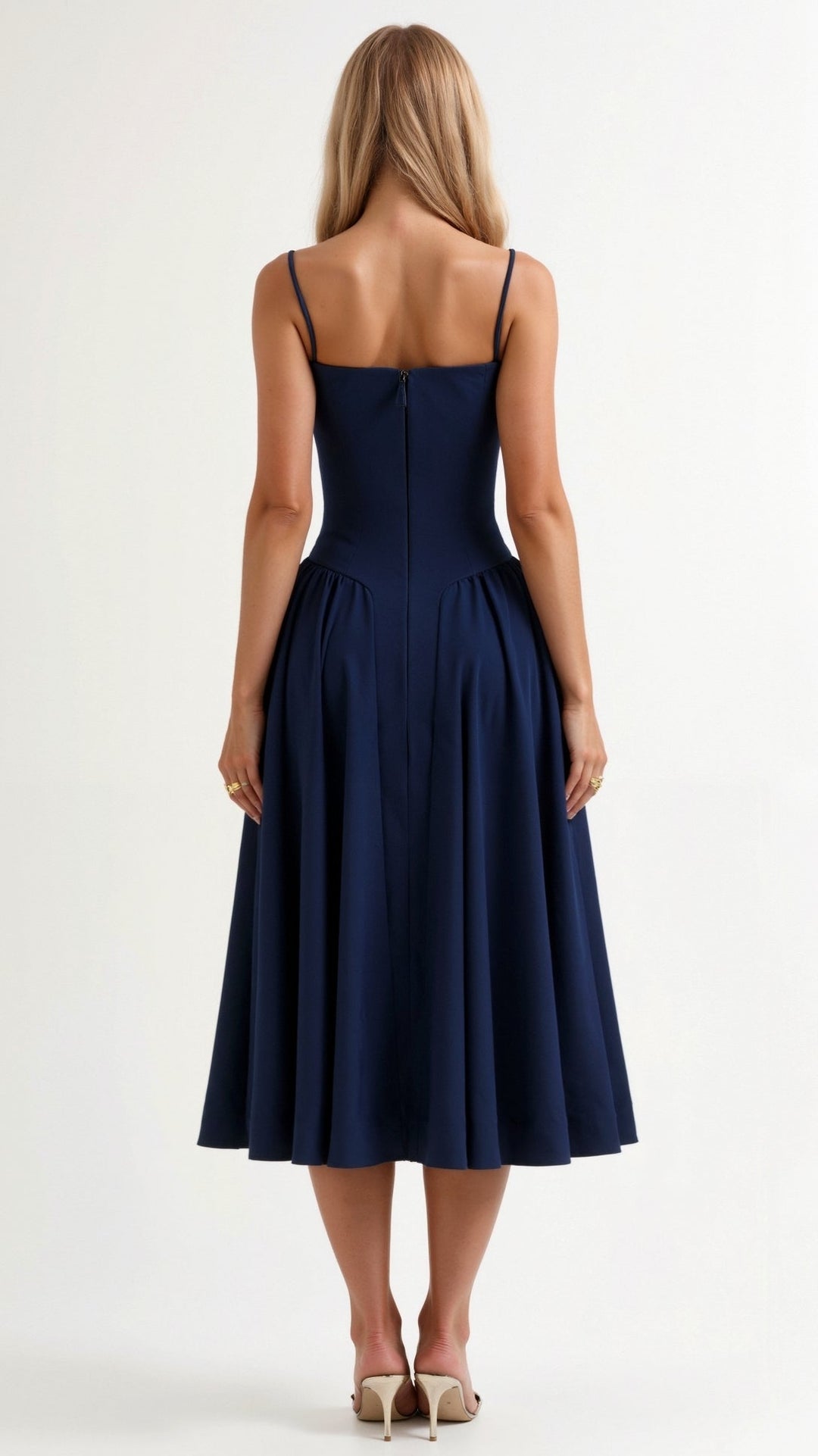 Odette Elegancia | Midi šaty se strukturovaným korzetem