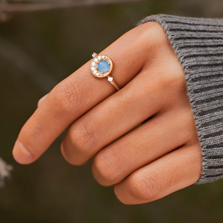 Prsten Měsíční Kamen