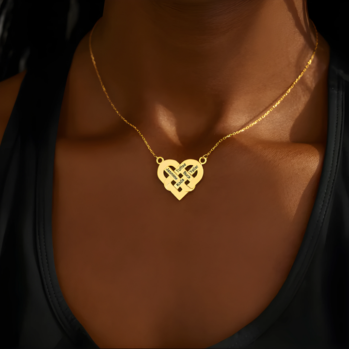 Náhrdelník Srdce s Jmény