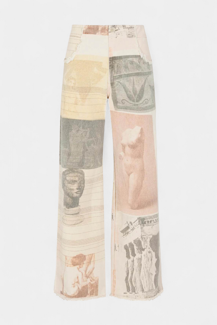 Paula | Plátěné Kalhoty