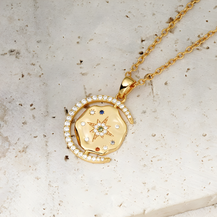 Náhrdelník Můj Slunce, Luna a Hvězdy