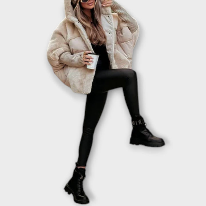 Ava | Elegantní plyšová bunda