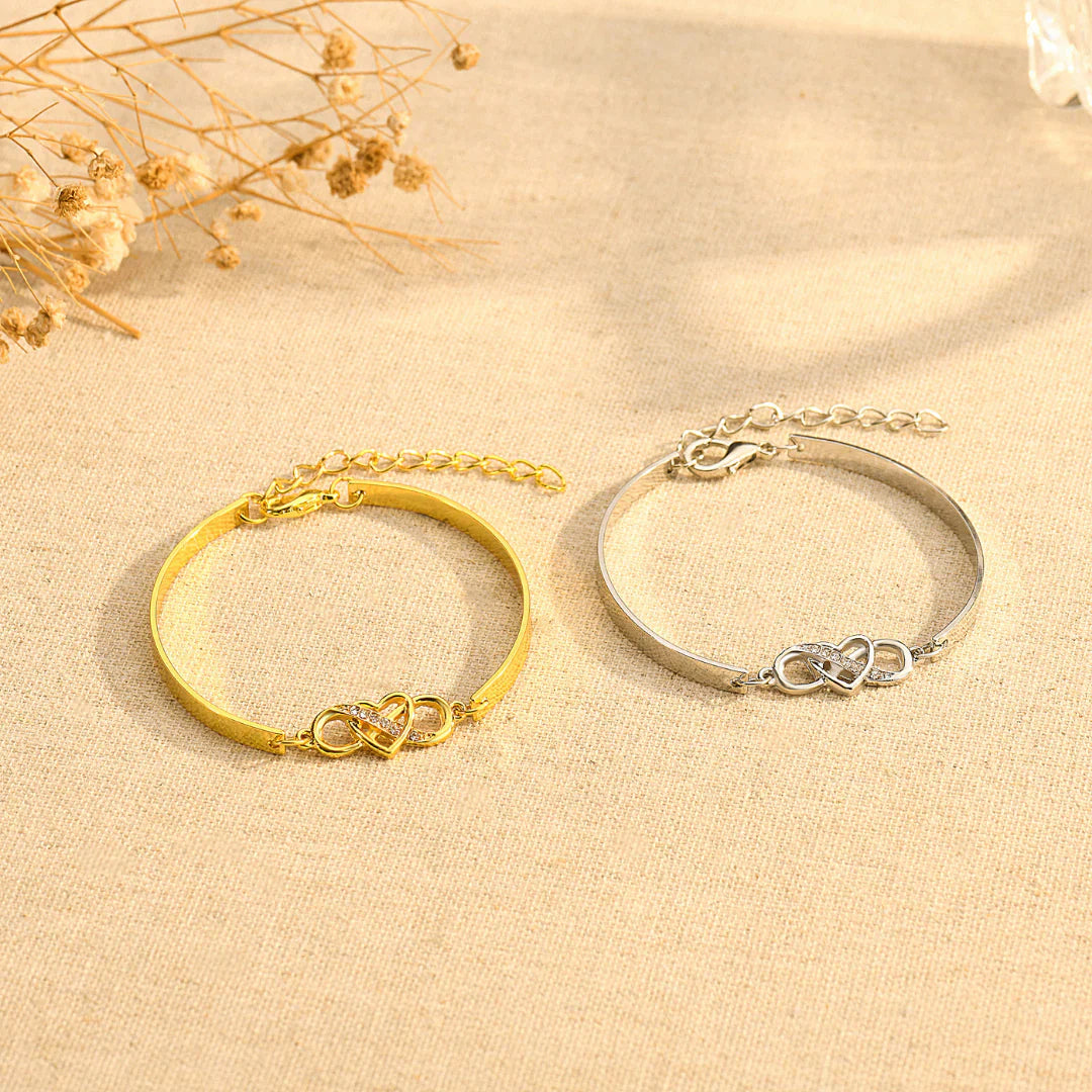 Mé vnučce – Uchovej mě ve svém srdci – Náramek věčnosti