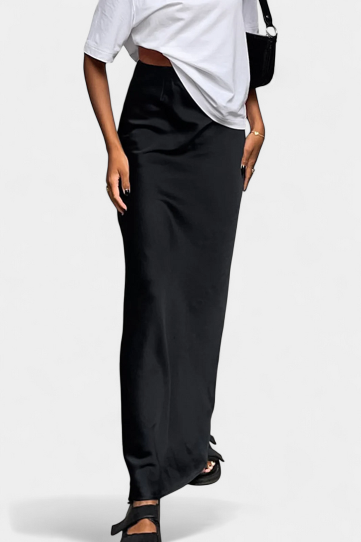 Fable | Maxi utilitární sukně s hladkým designem a vytříbeným stylem