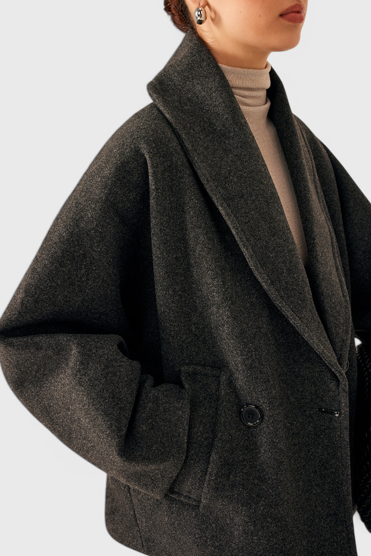 Valeria - Krátký vlněný kabát