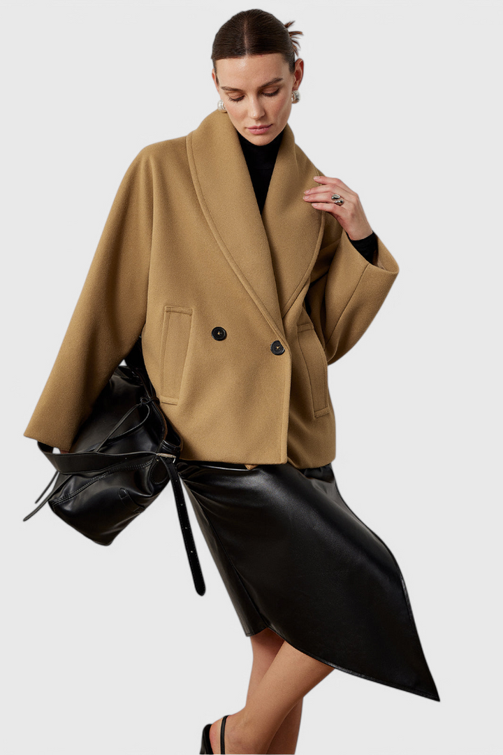 Valeria - Krátký vlněný kabát