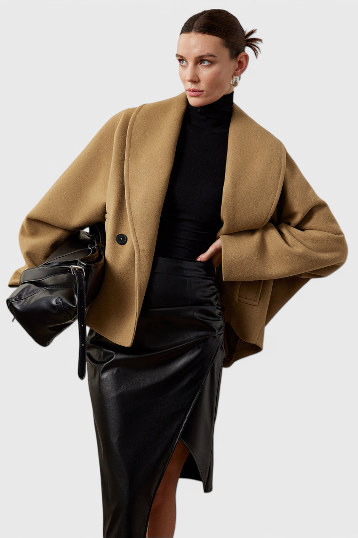 Valeria - Krátký vlněný kabát