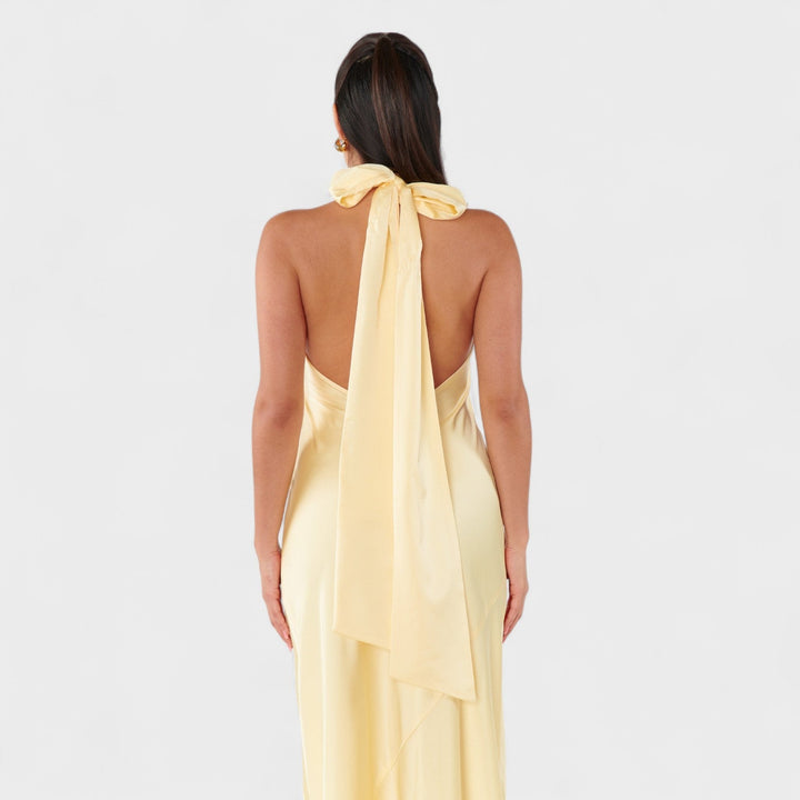 Martina - Šaty s saténovou mašlí