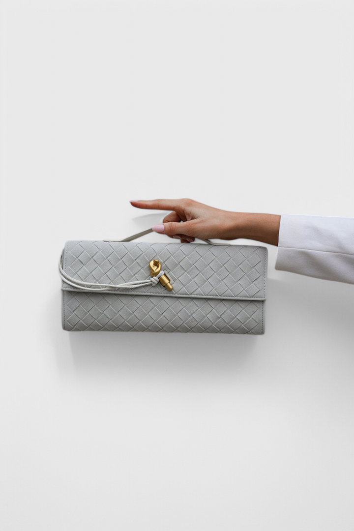 Melanie Klasická Suede Taška přes rameno