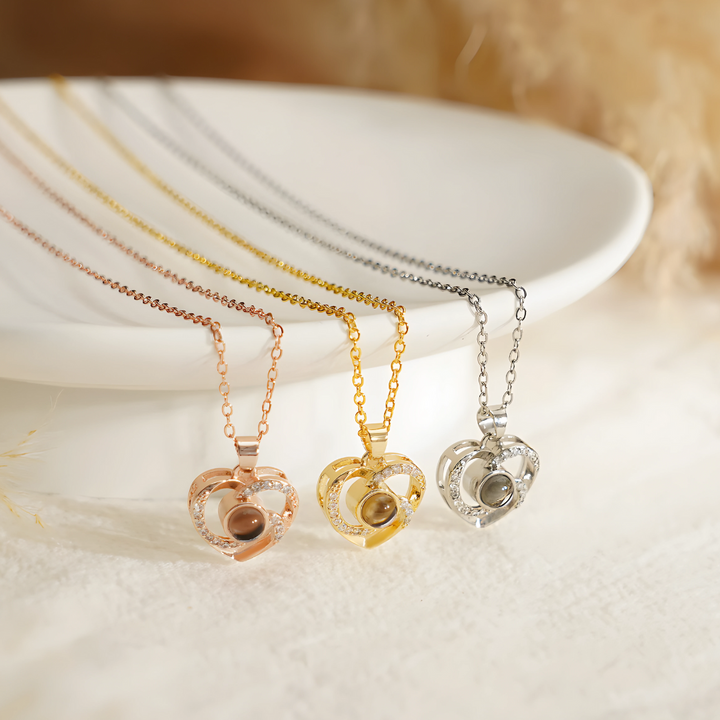 Náhrdelník Srdce Vzpomínek