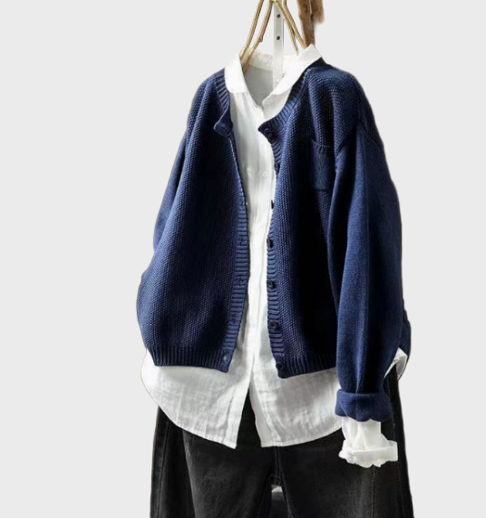 Měkká pletená vesta