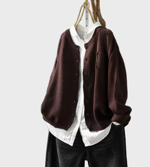 Měkká pletená vesta