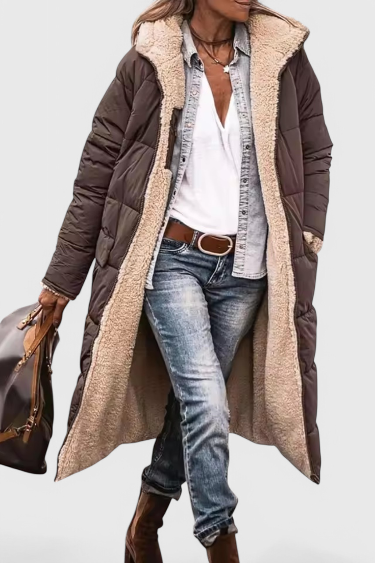 Blanca - Měkký a Zateplený Parka pro Pohodlí