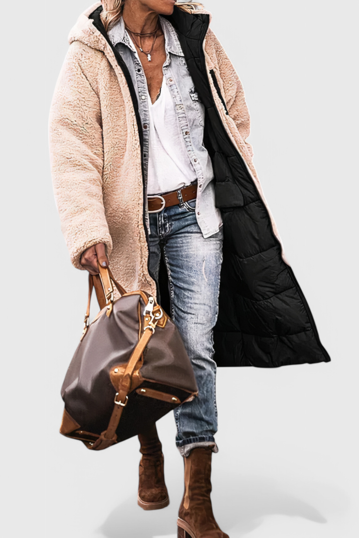 Blanca - Měkký a Zateplený Parka pro Pohodlí