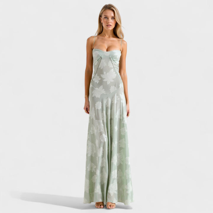 Verona | Dlouhé šaty s květinovým vzorem