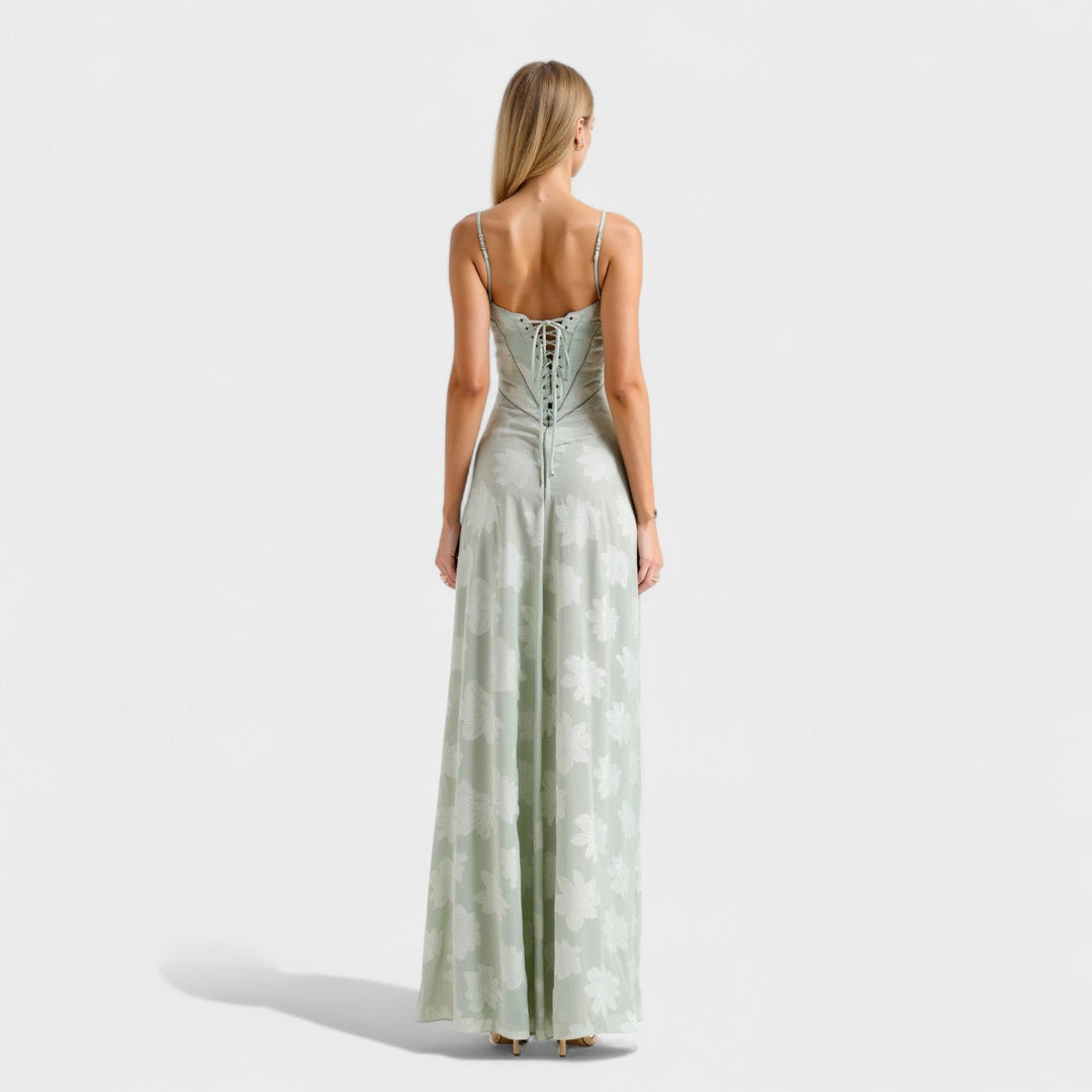 Verona | Dlouhé šaty s květinovým vzorem