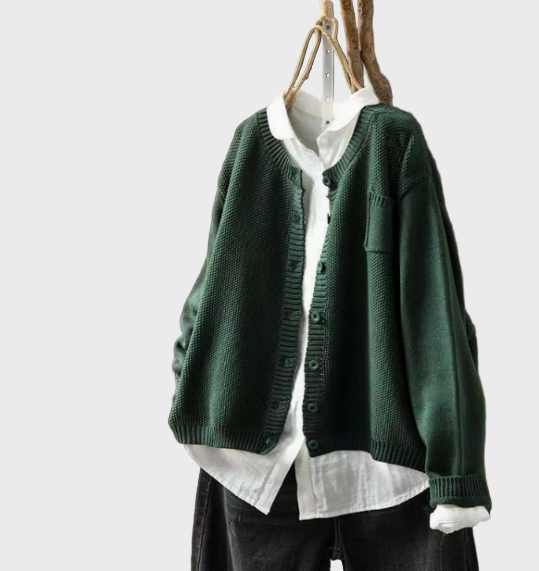 Měkká pletená vesta