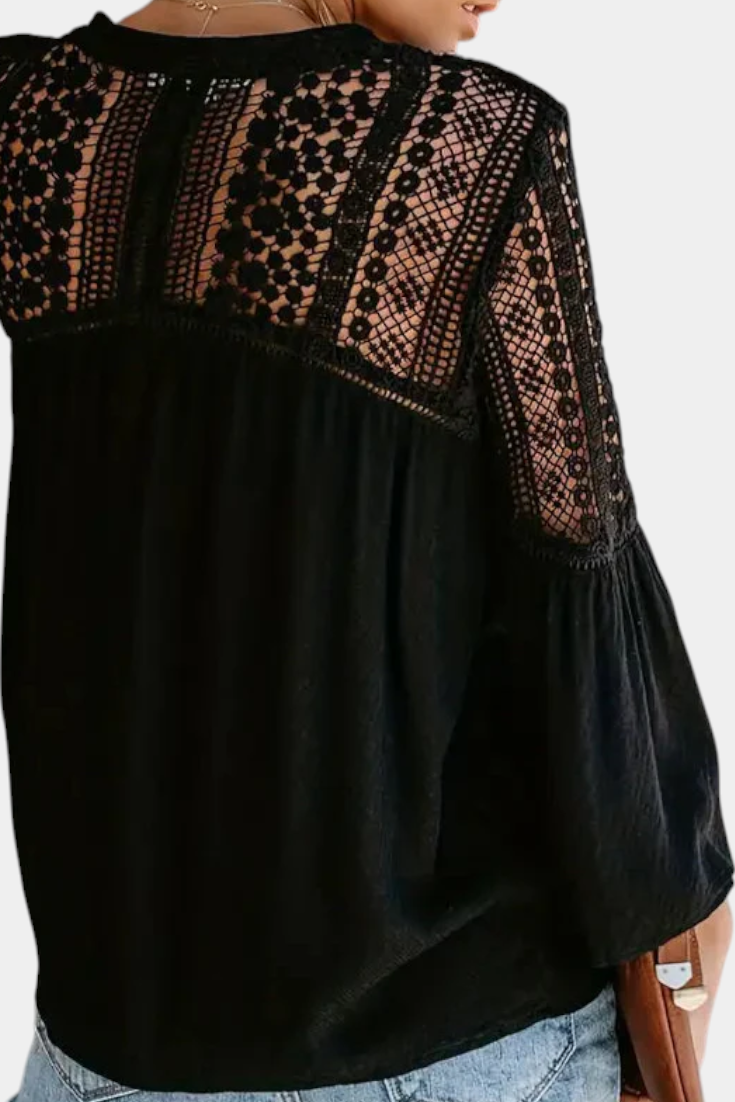 Esperanza | Krajková blůza Sunwoven