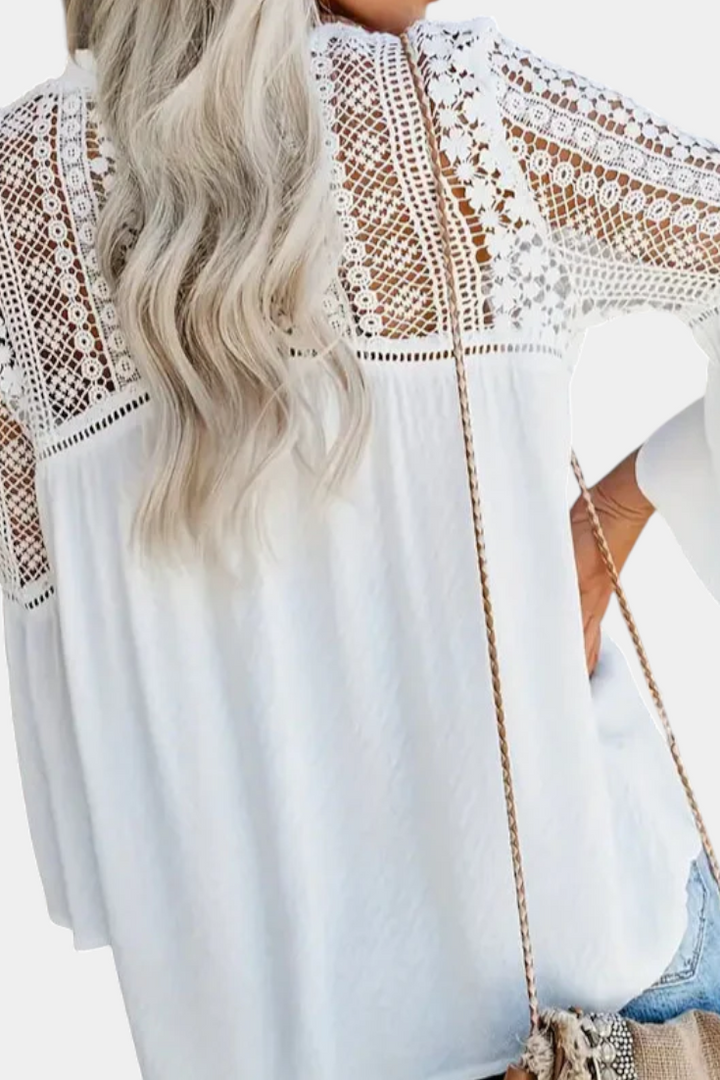 Esperanza | Krajková blůza Sunwoven